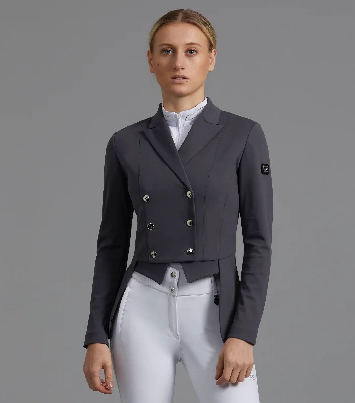 Capriole Ladies Short Tail Dressage Jacket Grey