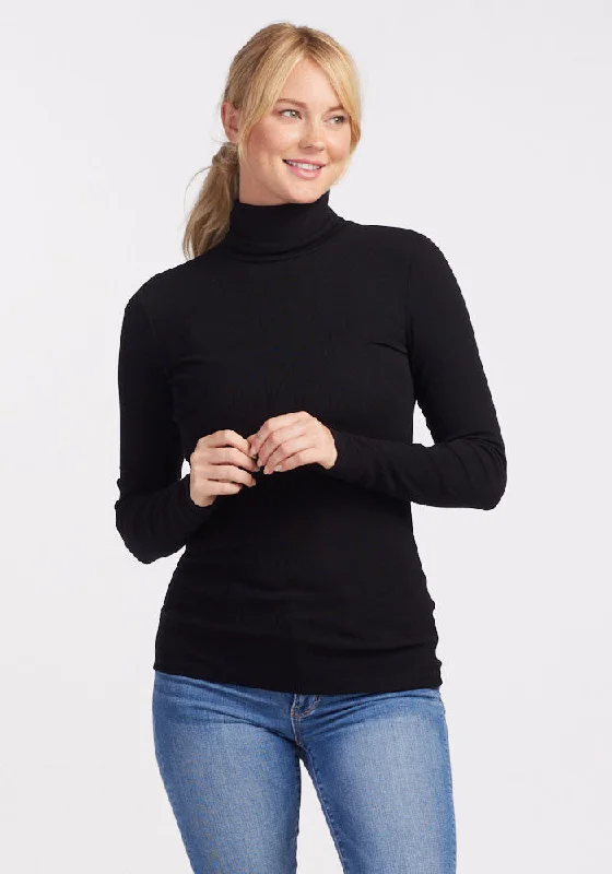 Sage Turtleneck - Black