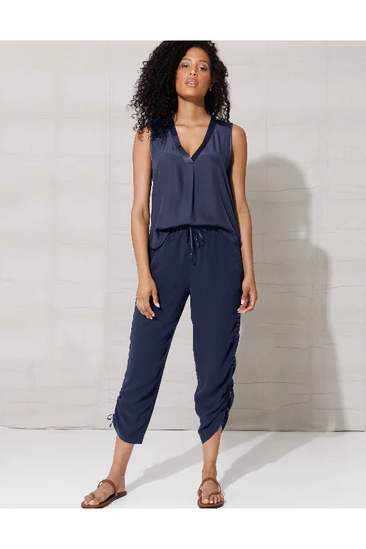 go by Go Silk Go Track Pant Redux P432 | Midnight