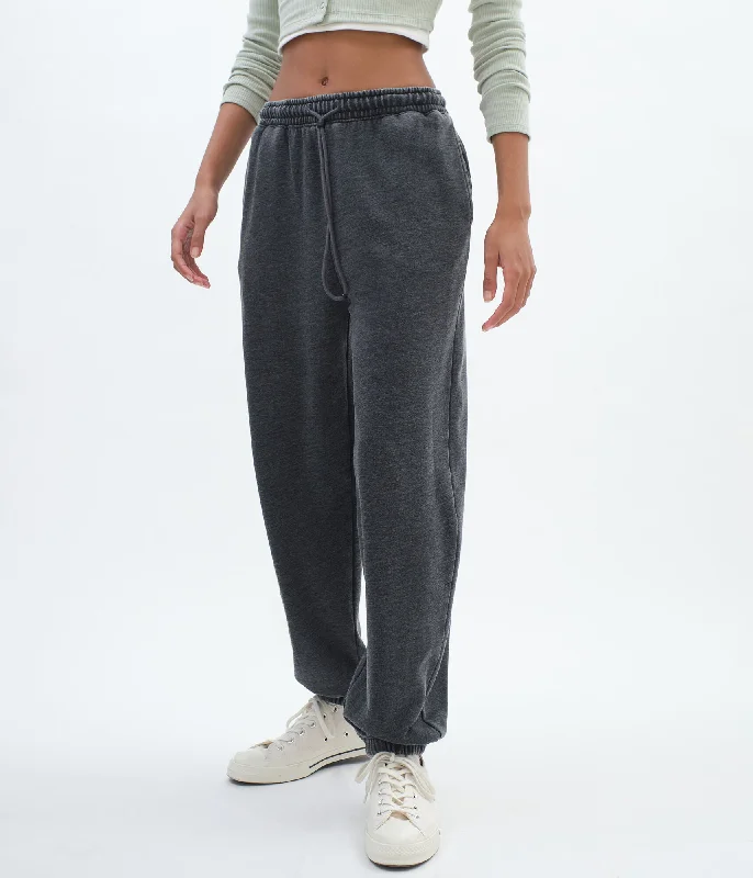 Aeropostale Baggy High-Rise Cinched Sweatpants