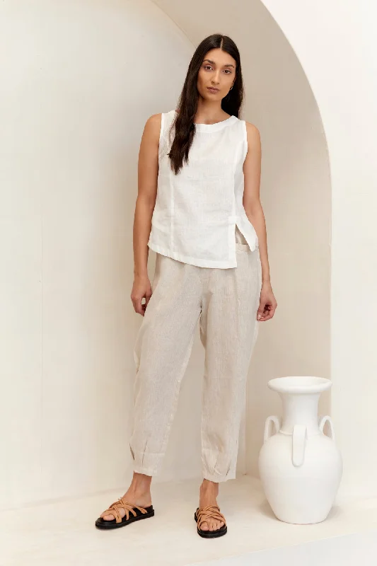 Noosa Linen Pants Natural