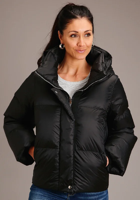 WOMENS WOMEN'S HOODED DOWN PUFFER JACKET