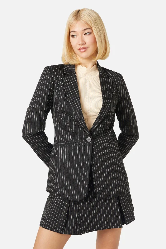 Abigail Pinstripe Jacket