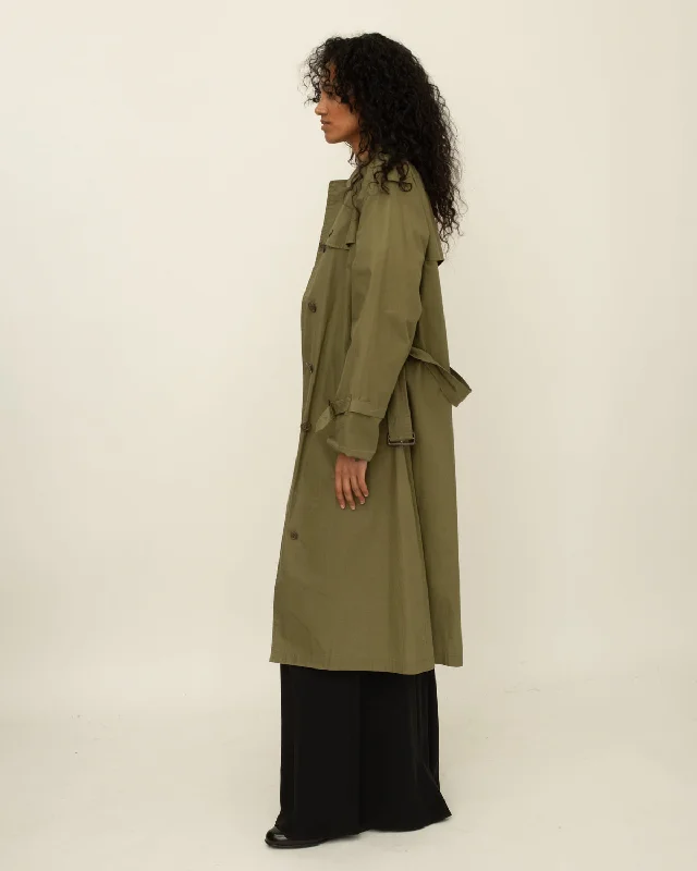 Top Coat w/ Belt / Olive