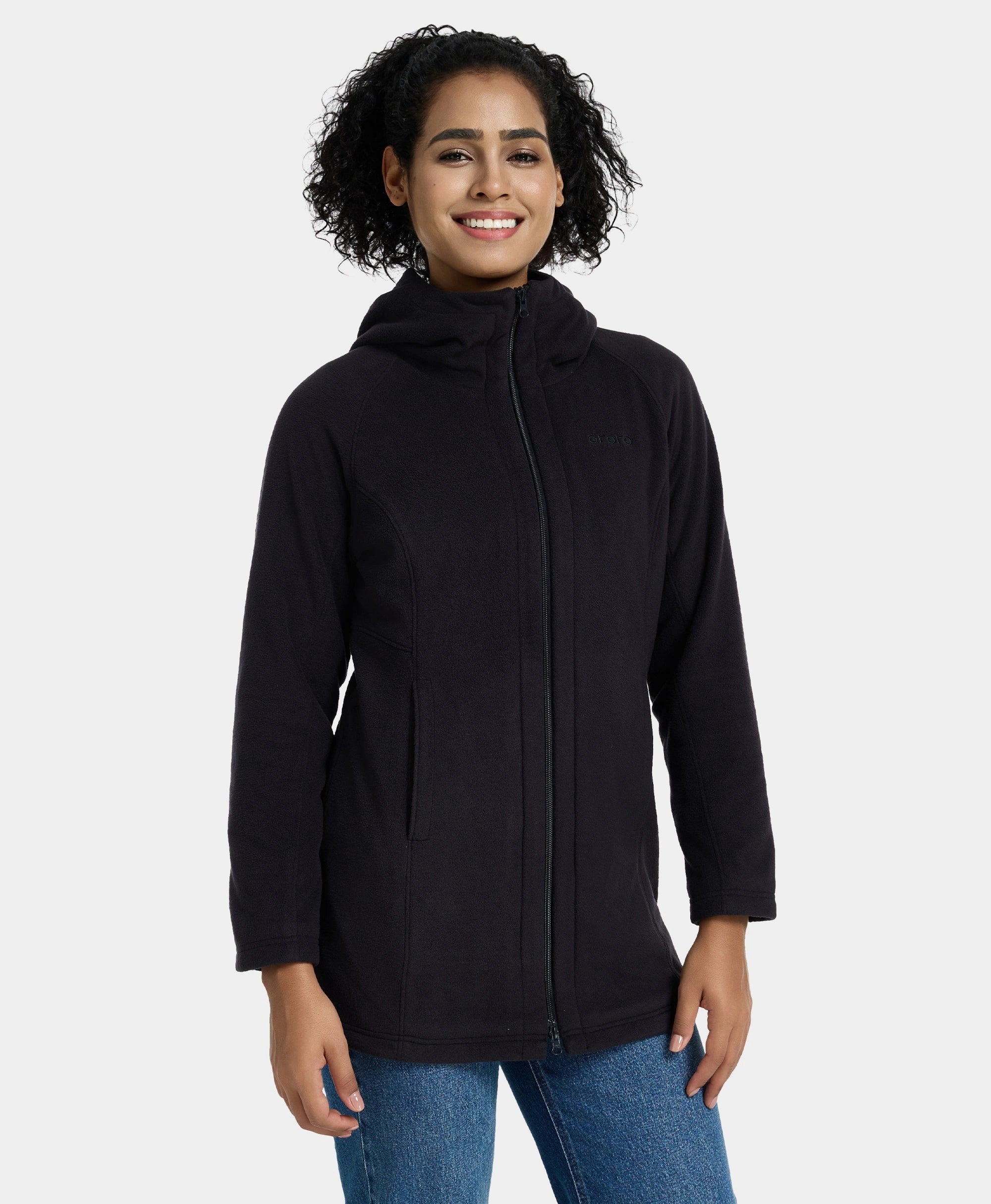 Felicity Women's Heated Fleece Hoodie Jacket (Apparel Only)