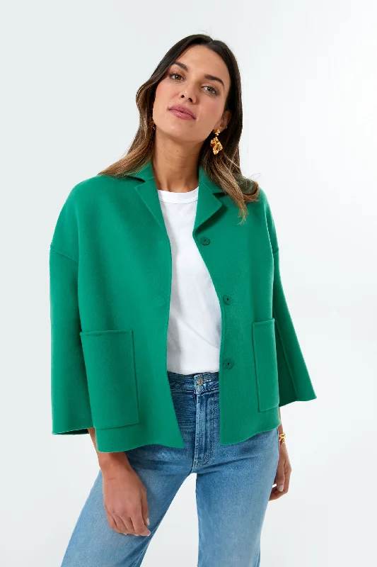 Green Panca Coat