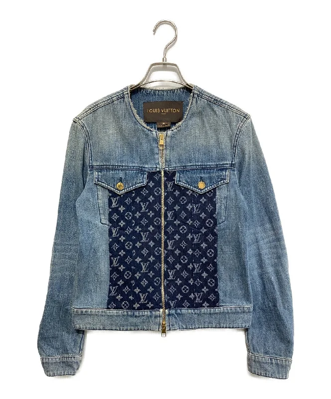 [Pre-owned] LOUIS VUITTON Monogram Denim Jacket SS131F