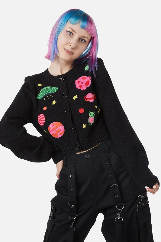 Solar System Cardigan