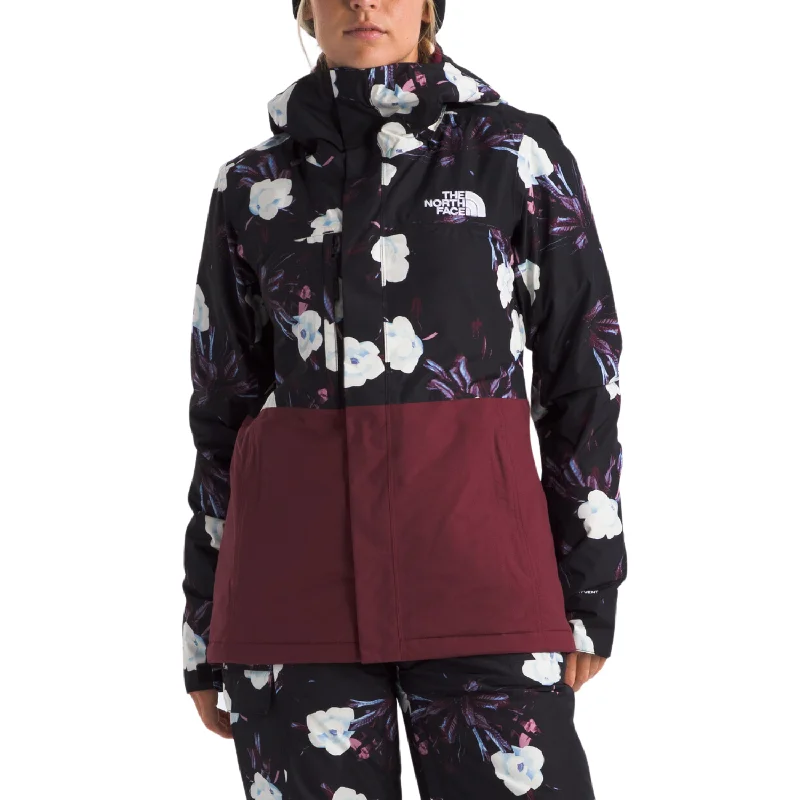 TNF Black Winter Flowers Print/Alpine Plum