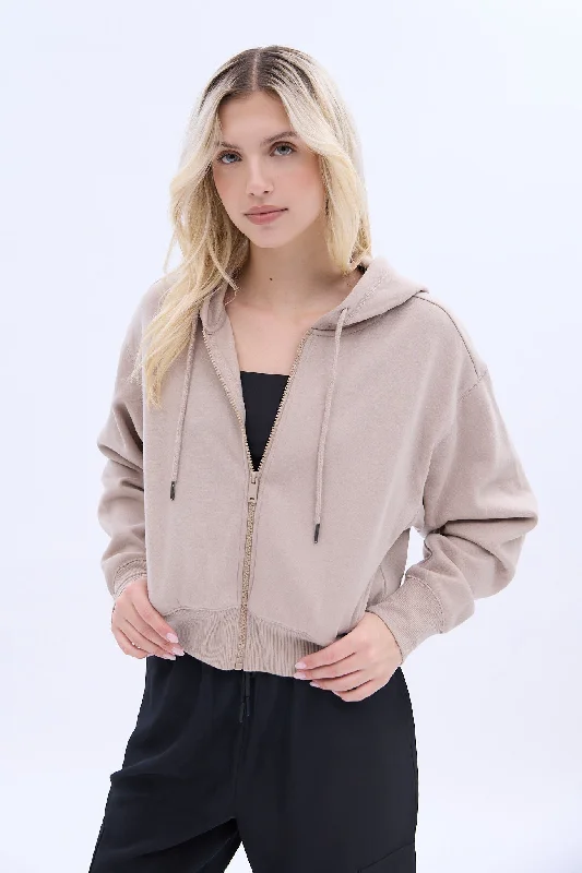 UNPLUG By Bluenotes Midi Zip-Up Hoodie