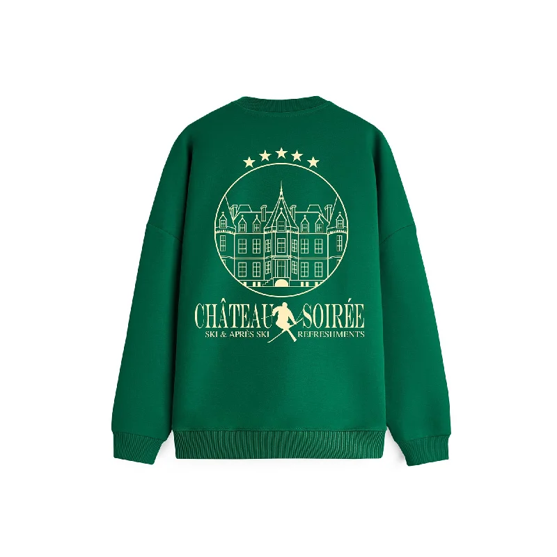 Chateau Soirée Sweater - Bottle Green