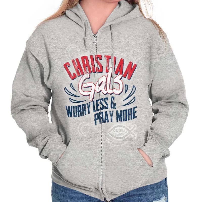 Christian Gals Zip Hoodie