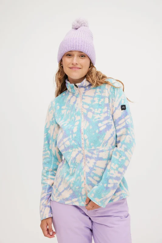 CLIME PRINTED FZ FLEECE