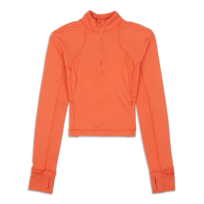 It's Rulu™ Run Cropped Half Zip - Resale