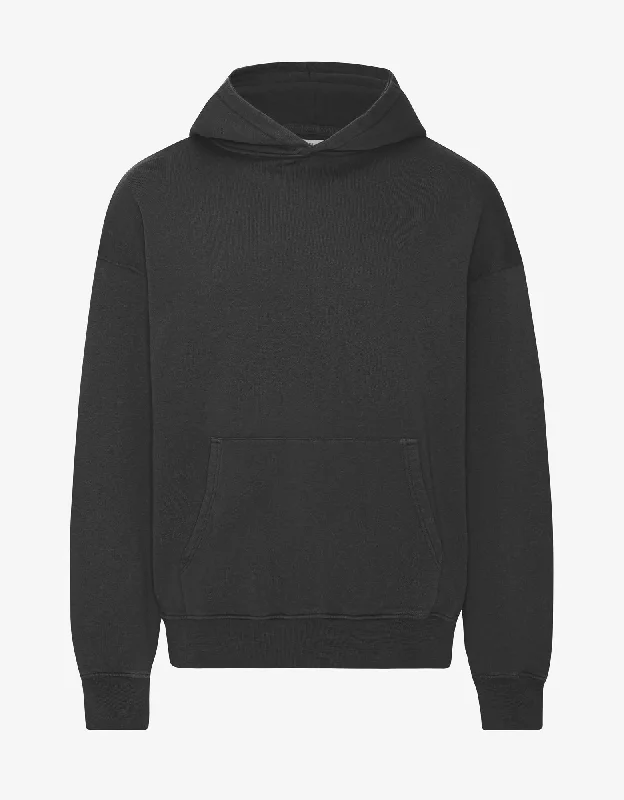 Organic Oversized Hood - Lava Grey