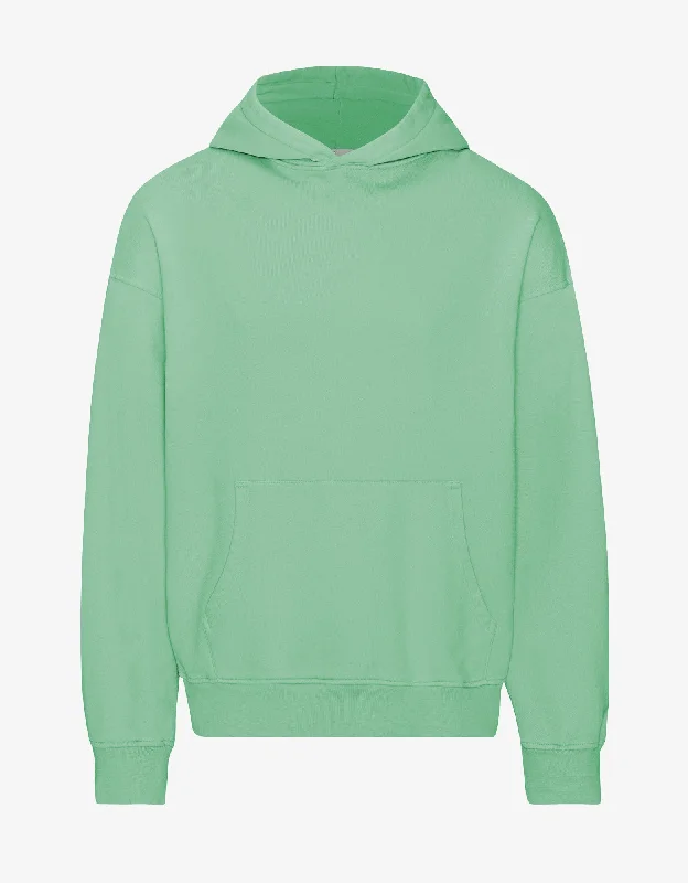 Organic Oversized Hood - Seafoam Green