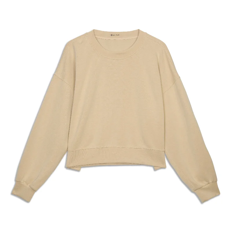 Perfectly Oversized Crop Crew - Resale