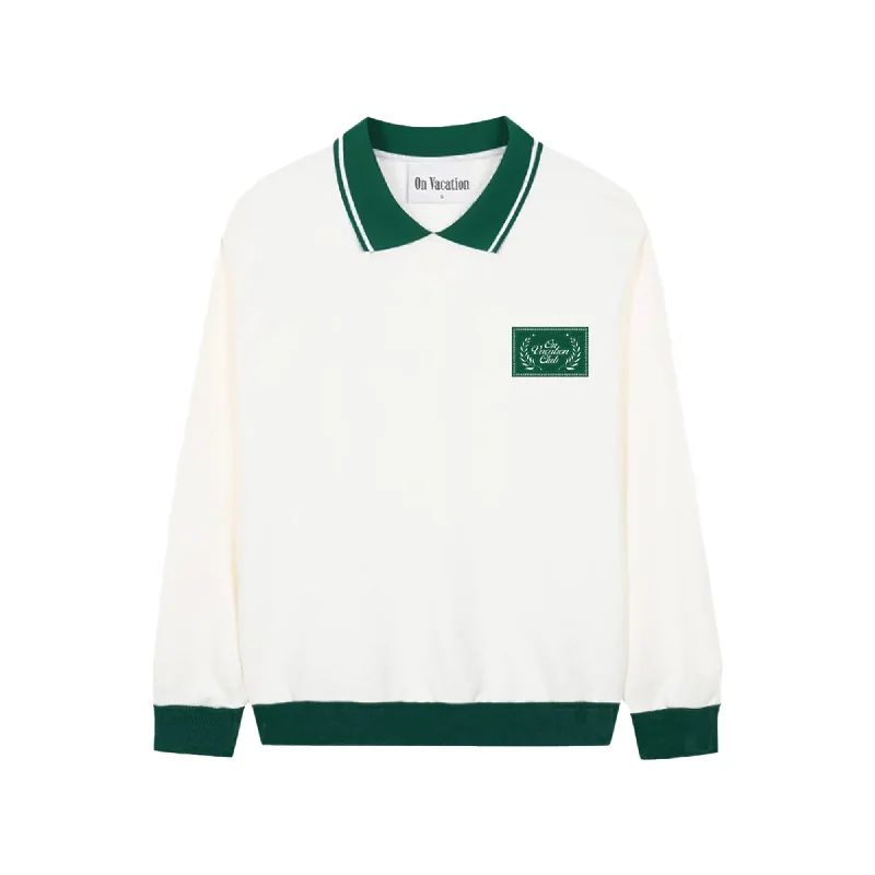 Sunday Polo Sweater - Off White