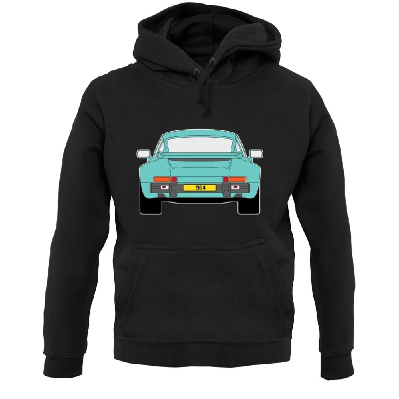 911 964 Rear Mint Green Unisex Hoodie