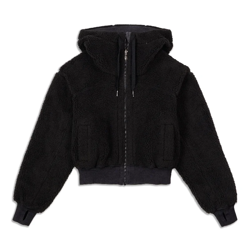 Short Sweet And Sherpa Jacket - Resale