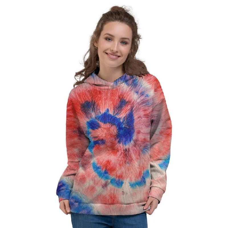 Tie Dye Swirl Batik Women's Hoodie