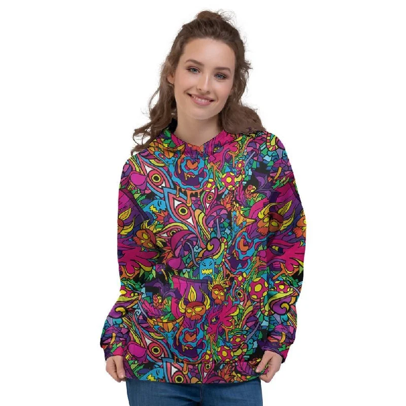 Tribal Hippie Trippy Women's Hoodie