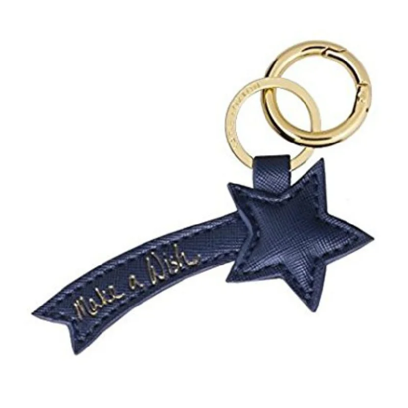 Bag Charm Navy Make A Wish