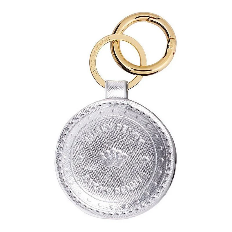 Bag Charm Silver Lucky Penny