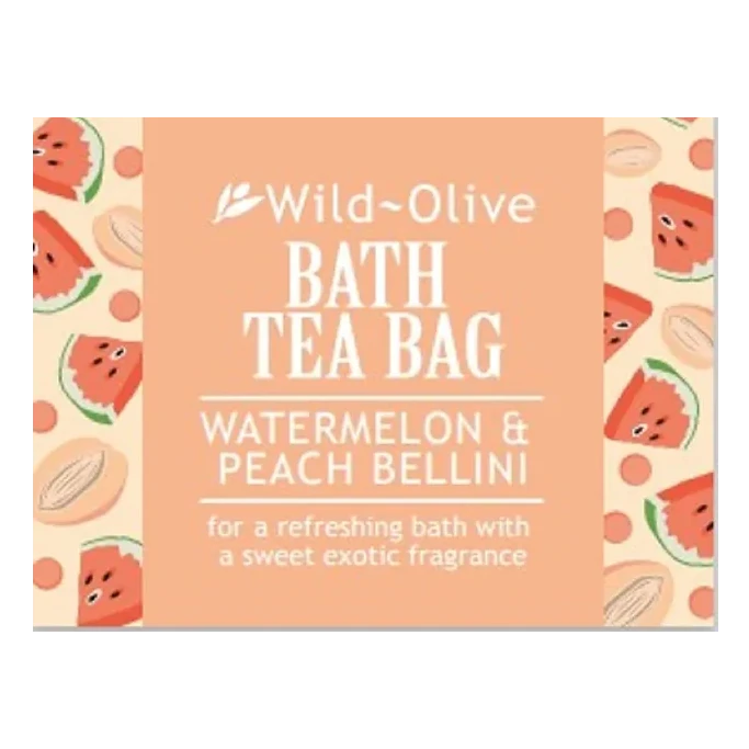 Bath Teabag Watermelon & Peach Bellini