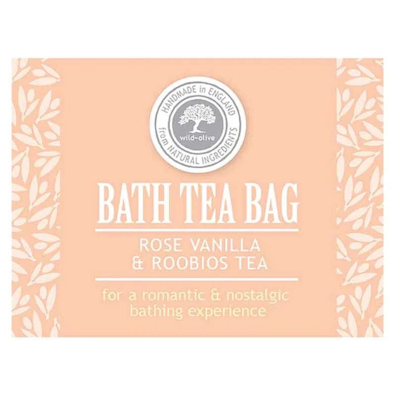 Bath Teabag Rose Vanilla and Roobios