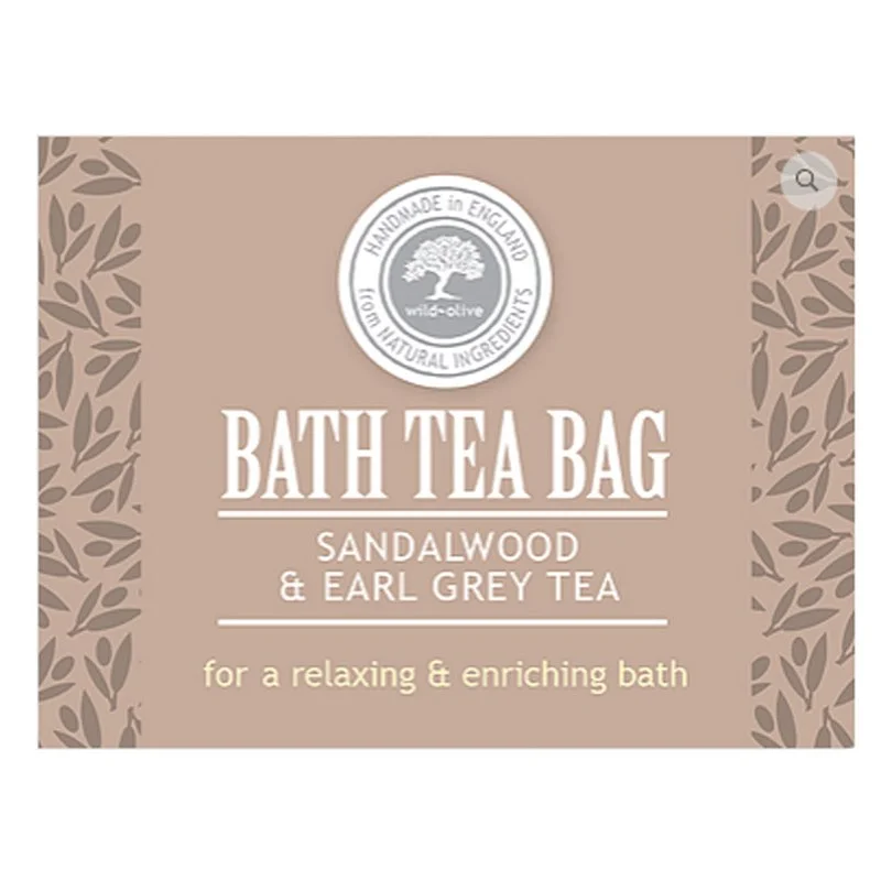 Bath Teabag Sandalwood & Earl Grey Tea