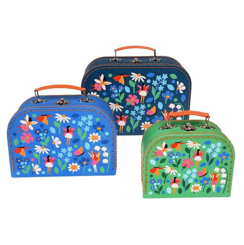 Fairies In The Garden Mini Suitcases