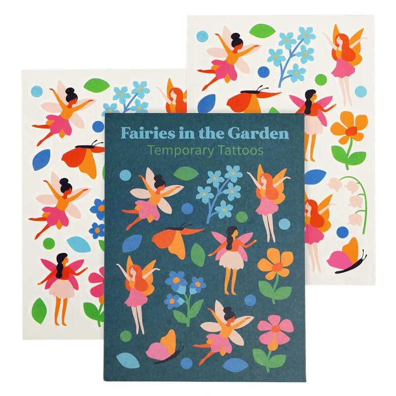 Fairies In The Garden Temporary Tattoos