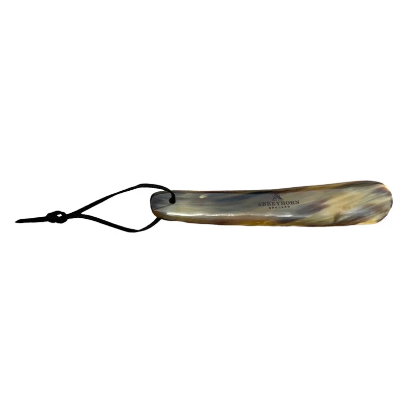 Horn Flat Shoehorn with Thong