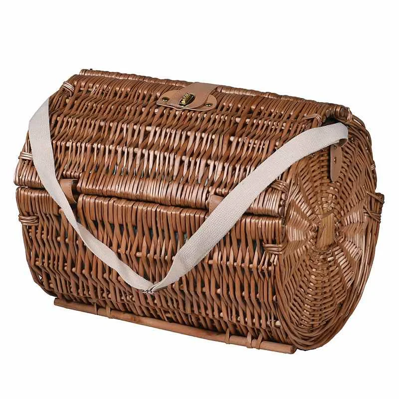 Round 4 Person Picnic Basket