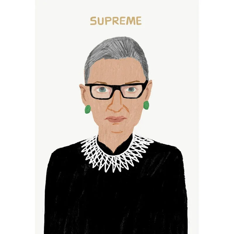 Ruth Bader Ginsburg - Supreme Card